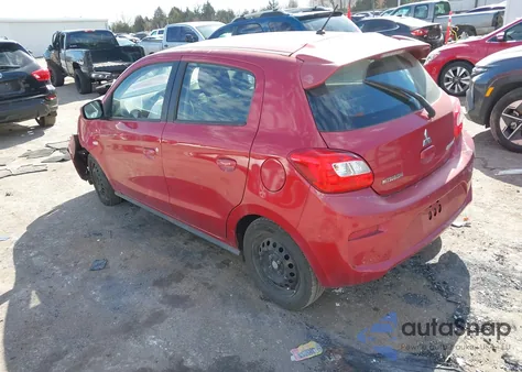 2017 Mitsubishi Mirage Es z USA, uszkodzony, nr VIN ML32A3HJ8HH003183